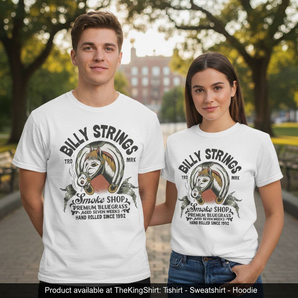 Billy Strings Winter Tour 2026 Smoke Shop Tee Unisex T-shirt, Sweatshirt, Hoodie, Long Sleeve Tee - T-Shirt, Sweatshirt, Hoodie
