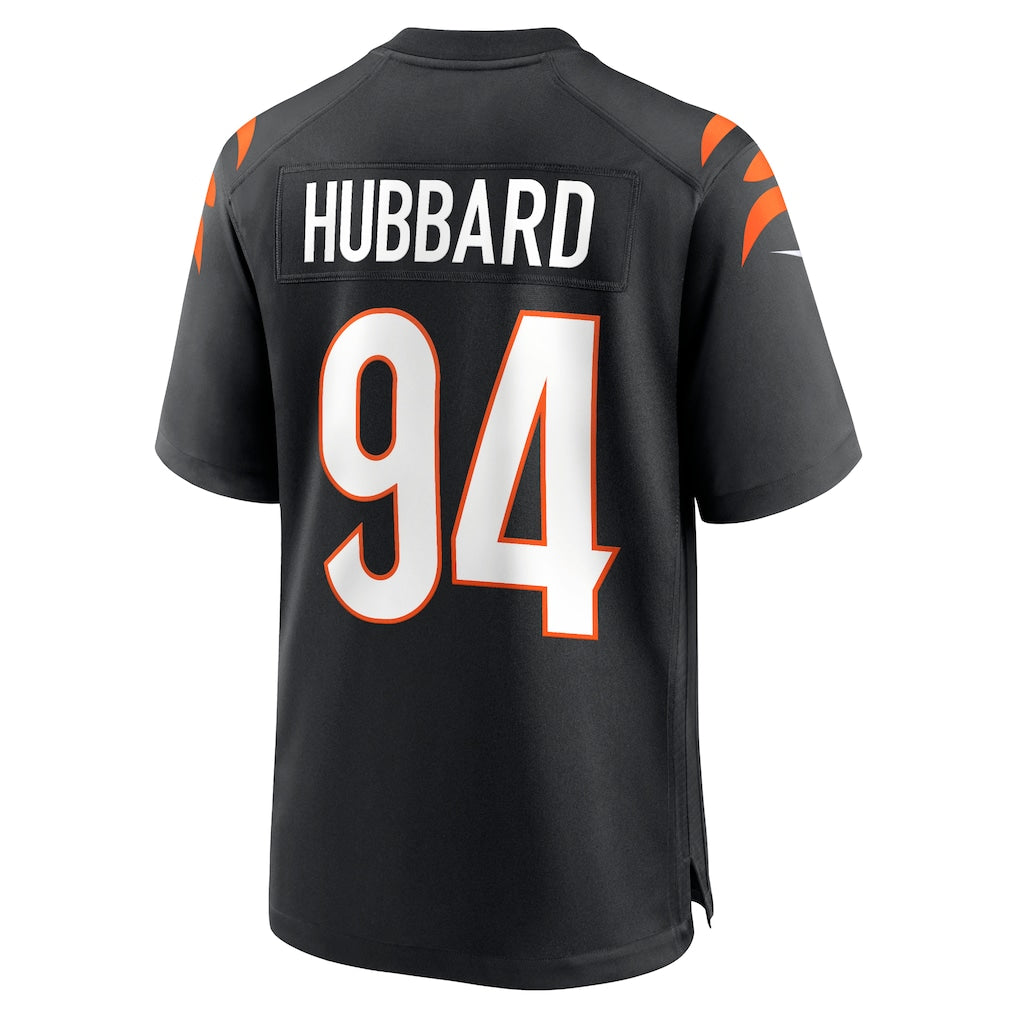 C.Bengals #94 Sam Hubbard Black Player Game Jersey football jersey product view 1
