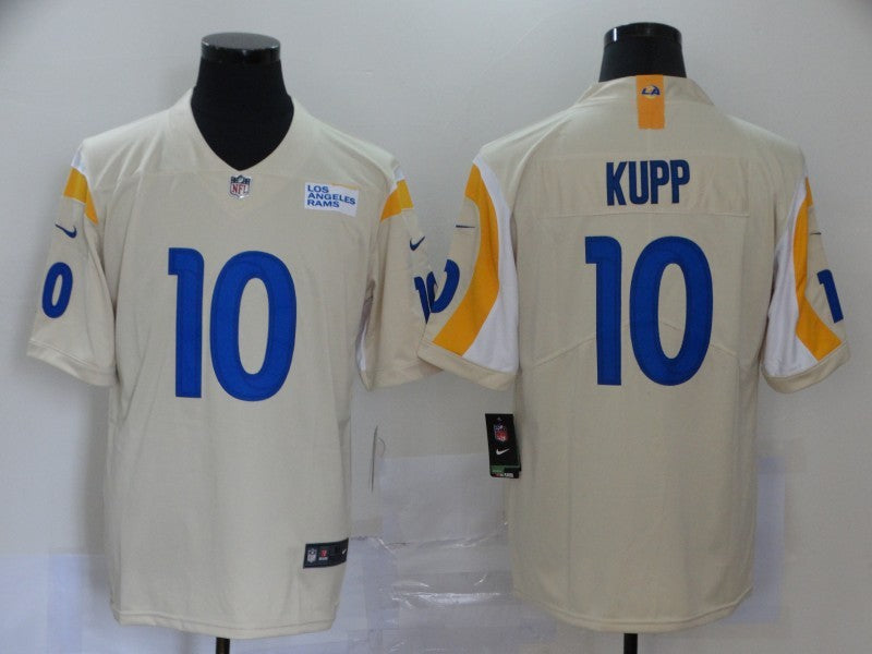 Men's Los Angeles Rams Cooper Kupp Beige Vapor Limited Jersey football jersey product view 1
