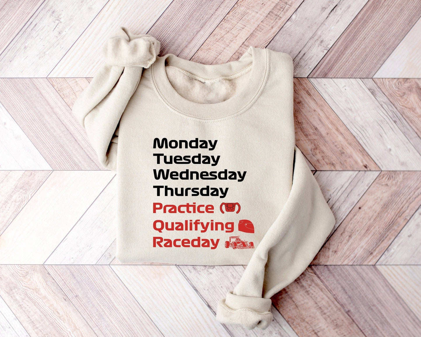Formula 1 Raceday Apparel Collection Unisex T-shirt, Sweatshirt, Hoodie, Long Sleeve Tee - T-Shirt, Sweatshirt, Hoodie