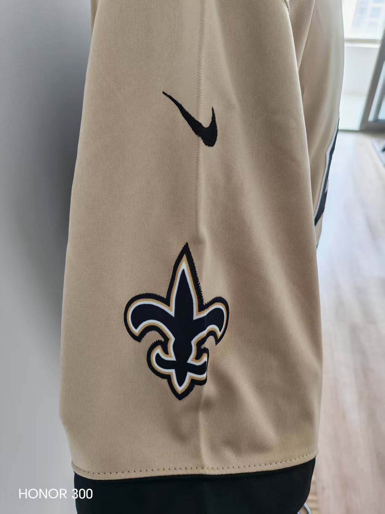 Men's New Orleans Saints Chris Olave Jersey-Gold football jersey product view 2