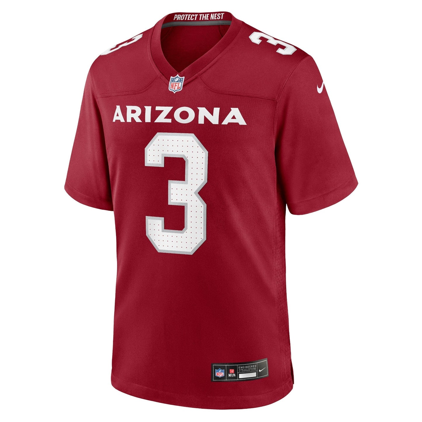Budda Baker Arizona Cardinals Game Jersey - Cardinal football jersey product view 2