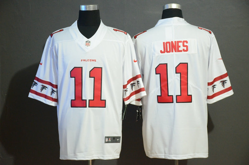 Men's Atlanta Falcons Julio Jones #11 White Authentic Game Jersey1 football jersey product view 1