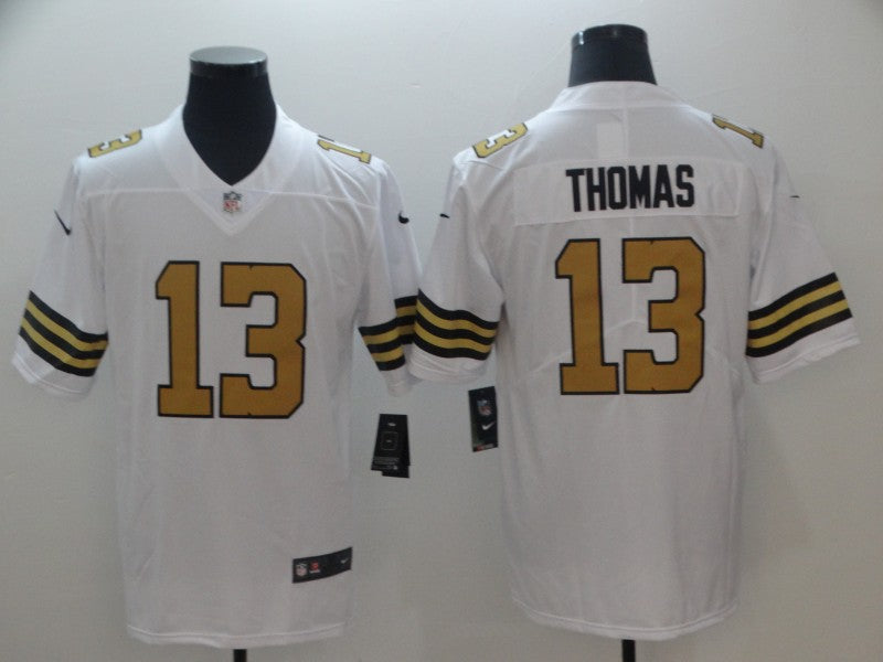 Men's New Orleans Saints Michael Thomas White Alternate Game Jersey football jersey product view 1