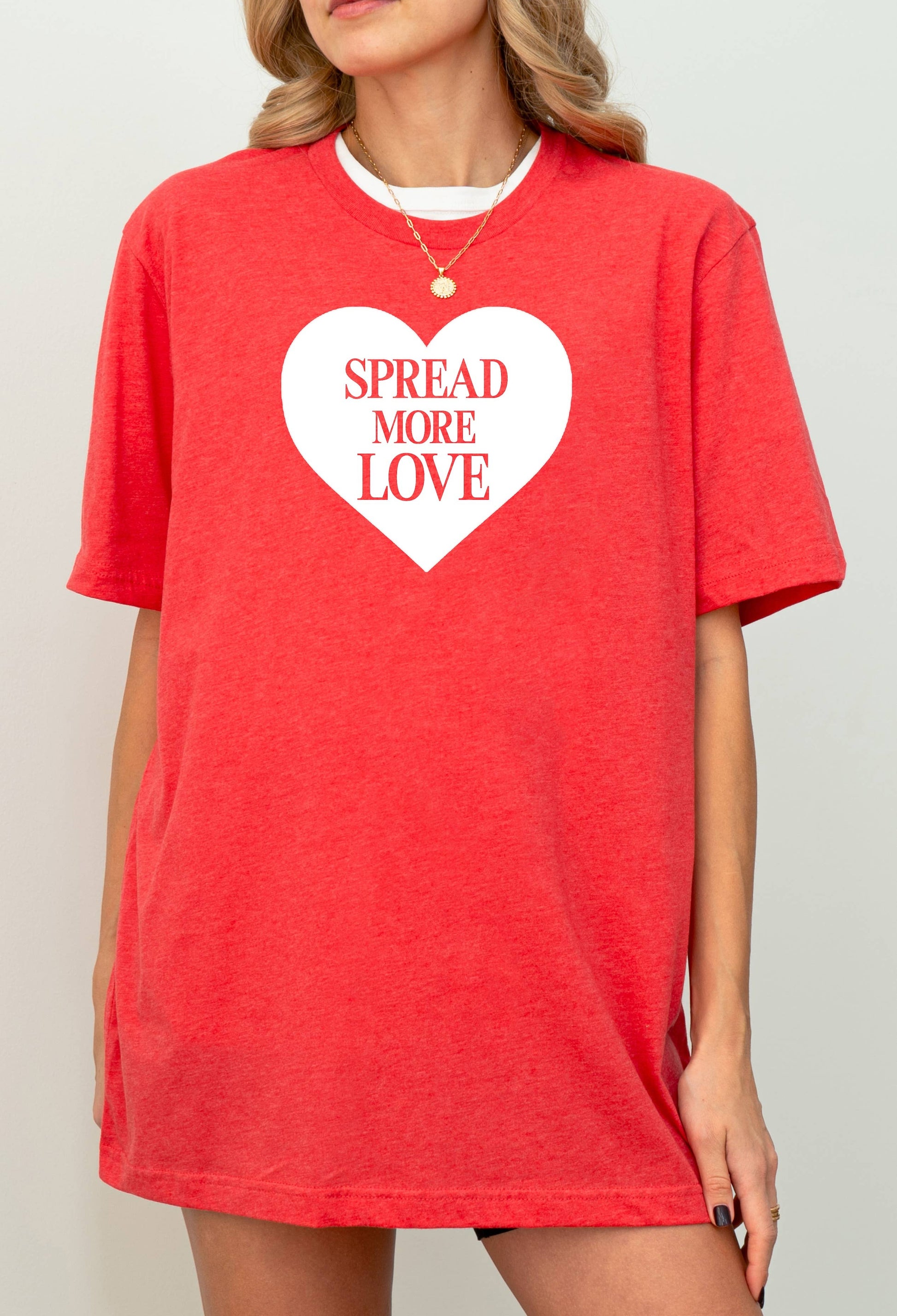 Spread More Love Graphic Tee Unisex T-shirt, Sweatshirt, Hoodie, Long Sleeve Tee - T-Shirt, Sweatshirt, Hoodie