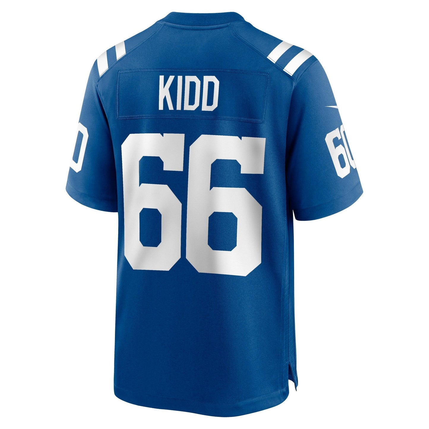 Lewis Kidd Indianapolis Colts Game Jersey - Royal football jersey product view 3