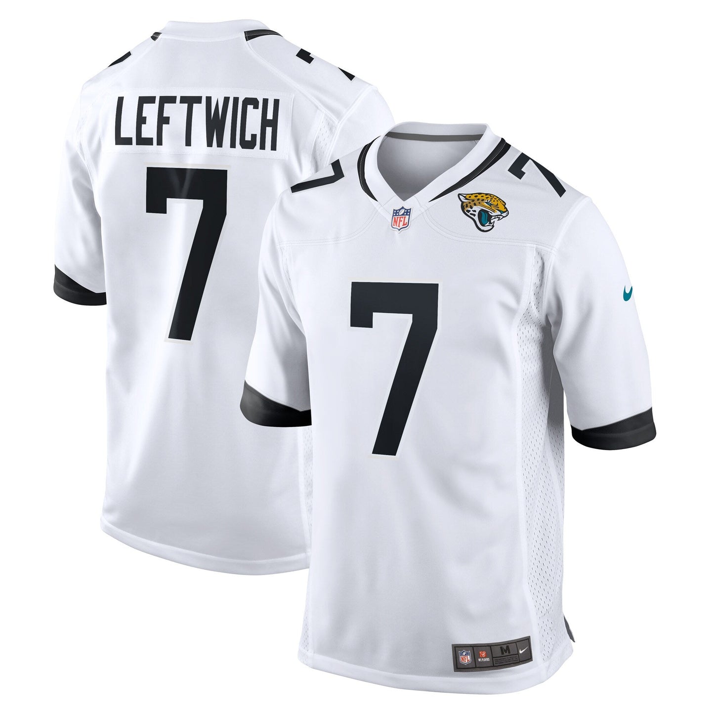 Byron Leftwich Jacksonville Jaguars Retired Game Jersey - White football jersey product view 1
