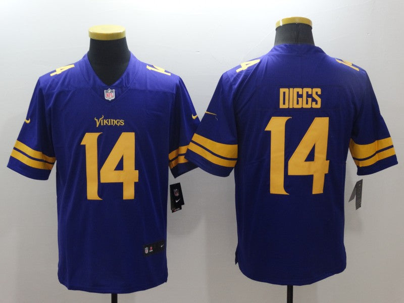 Men's Minnesota Vikings Stefon Diggs Purple Game Player Jersey football jersey product view 1