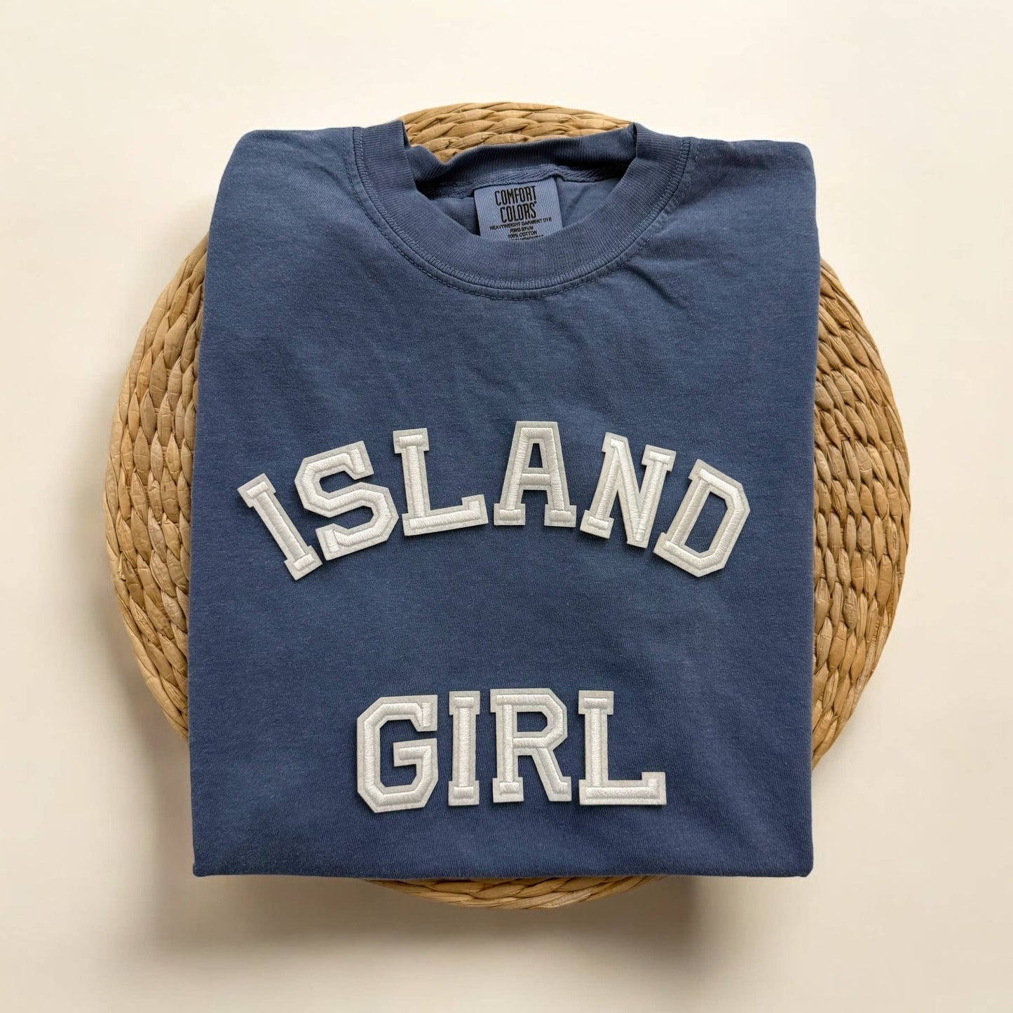 Comfort Colors Island Girl Short Sleeve Shirt, Sumer Tee Unisex T-shirt, Sweatshirt, Hoodie, Long Sleeve Tee - T-Shirt, Sweatshirt, Hoodie