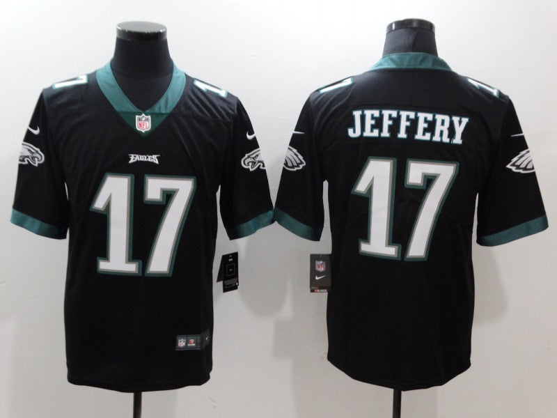 Men's Philadelphia Eagles Alshon Jeffery Black Game Jersey football jersey product view 1