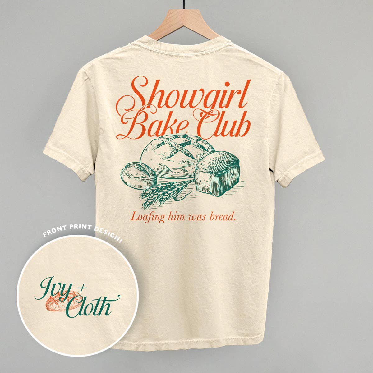 Showgirl Bake Club (Back Print) Unisex T-shirt, Sweatshirt, Hoodie, Long Sleeve Tee - T-Shirt, Sweatshirt, Hoodie