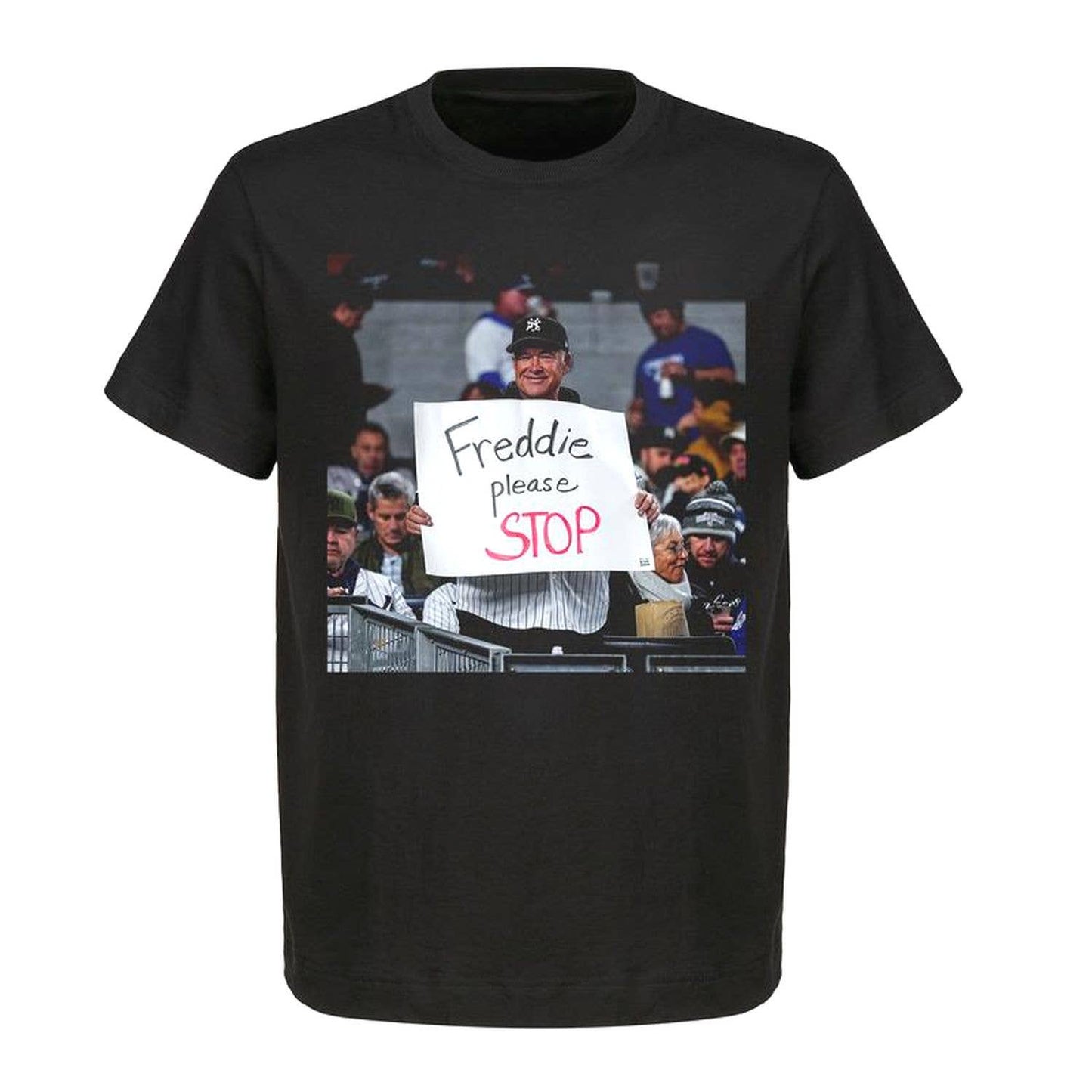 Freddie Please Stop Heavy Cotton Baseball T-Shirt For Men Unisex T-shirt, Sweatshirt, Hoodie, Long Sleeve Tee - T-Shirt, Sweatshirt, Hoodie