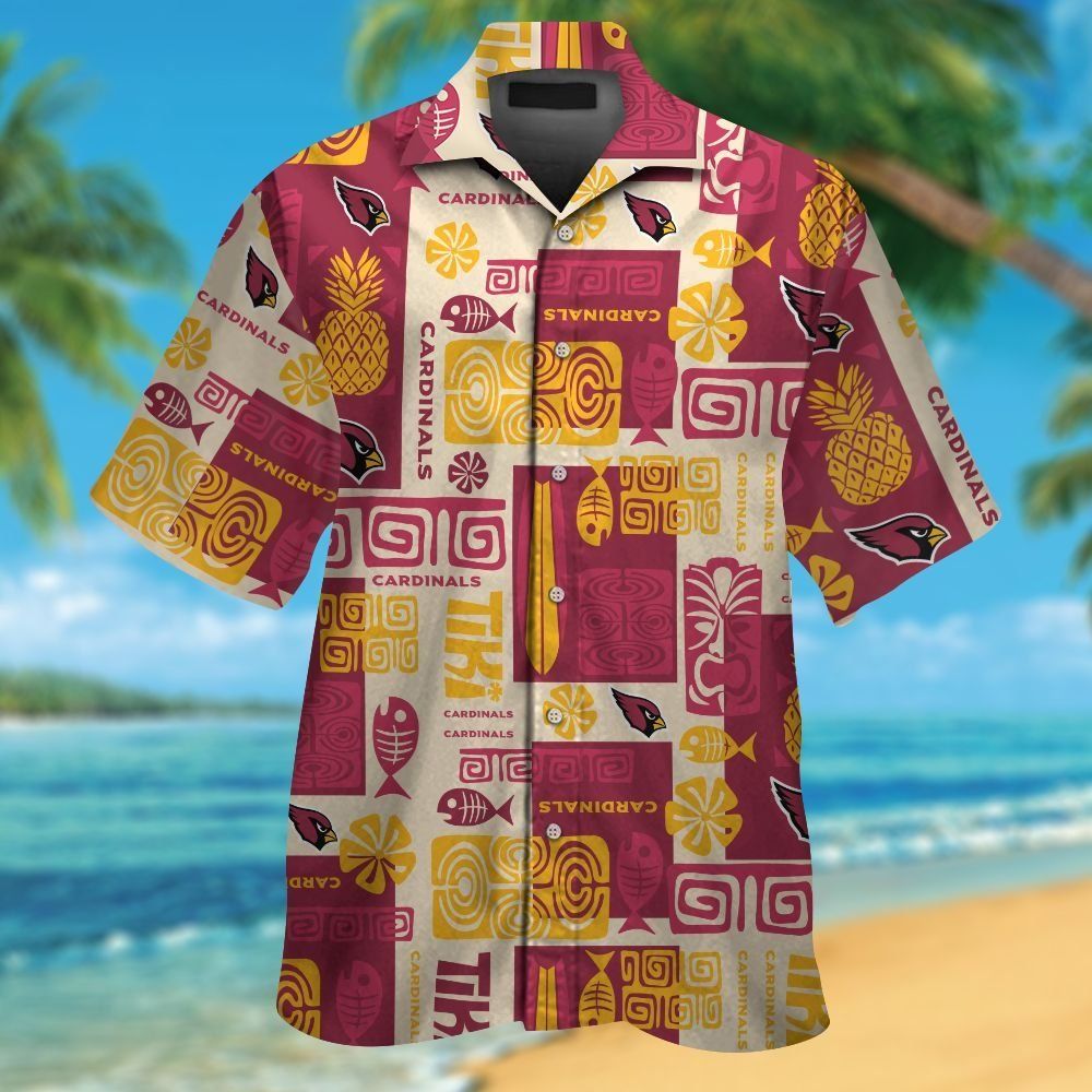 Cardinals Arizona Short Sleeve Shirt Hawaiian Tropical Unique Design Unisex T-shirt, Sweatshirt, Hoodie, Long Sleeve Tee - T-Shirt, Sweatshirt, Hoodie