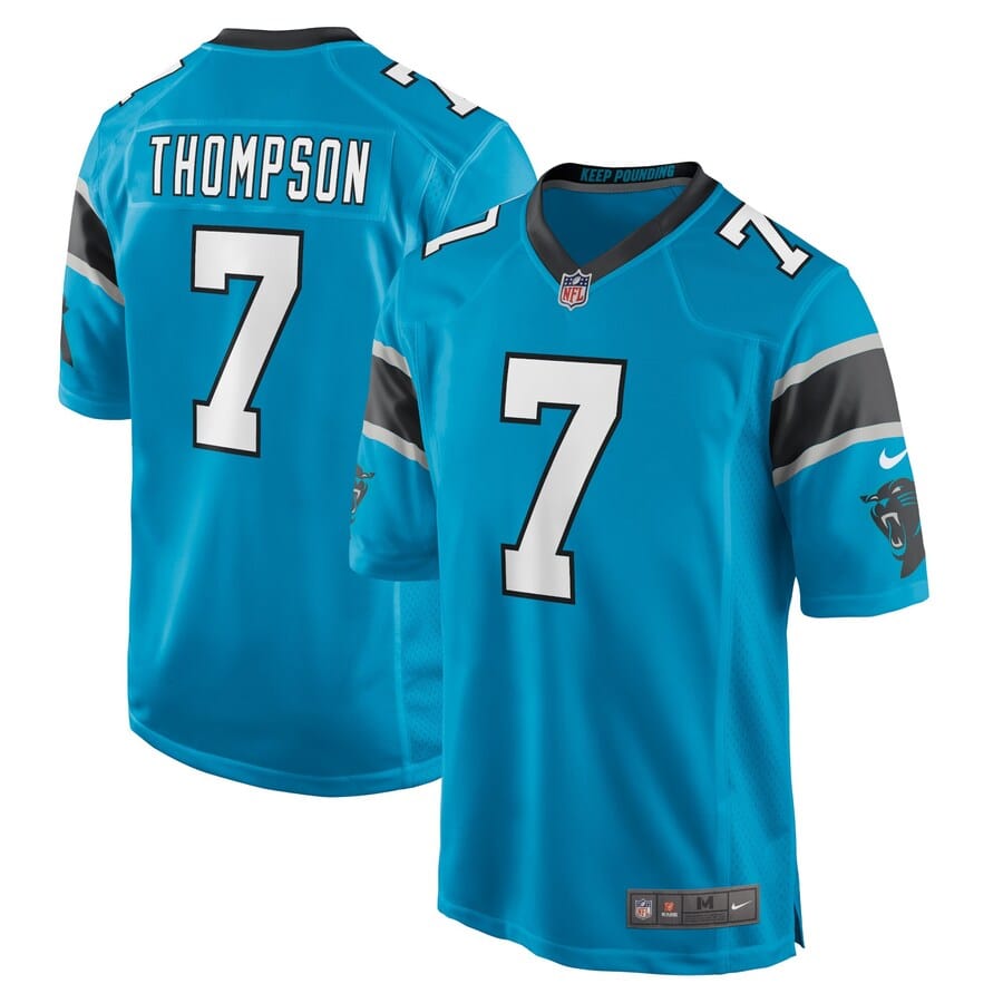 Shaq Thompson Carolina Panthers Jersey football jersey product view 1