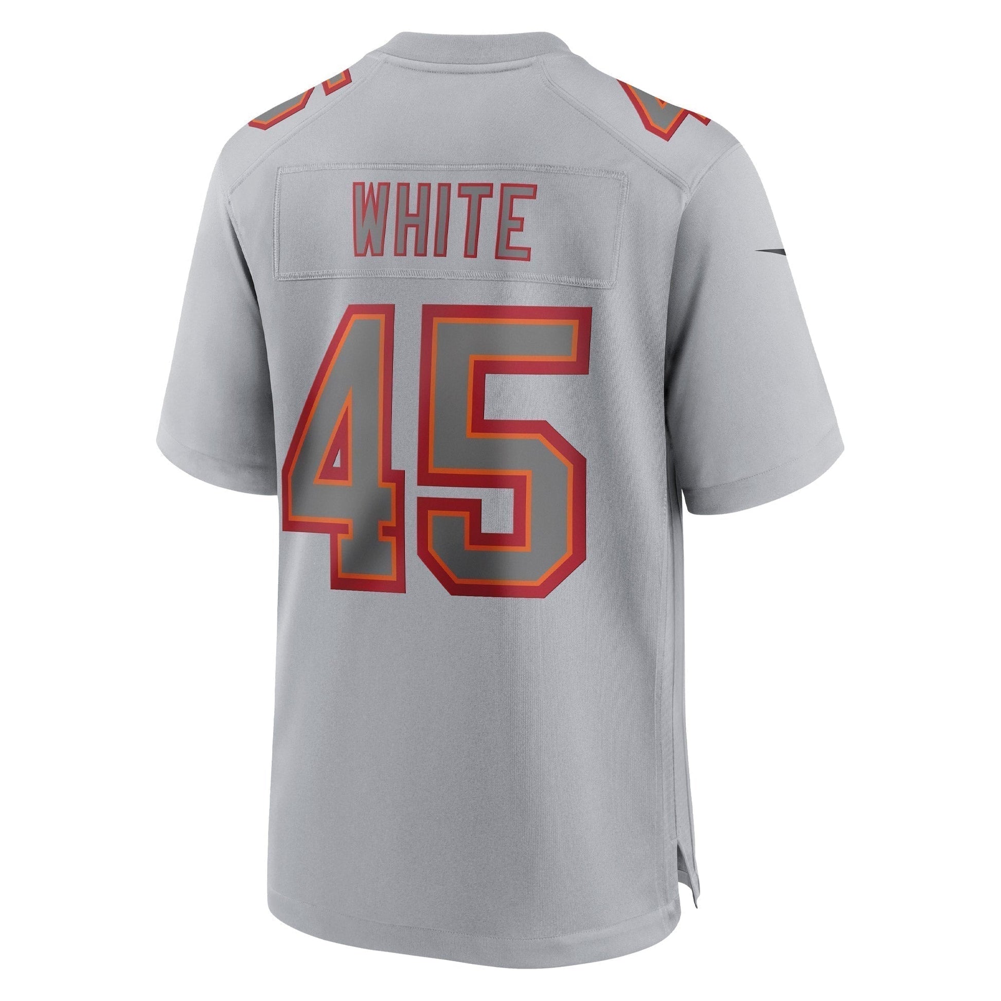 Devin White Tampa Bay Buccaneers Atmosphere Fashion Game Jersey - Gray football jersey product view 3