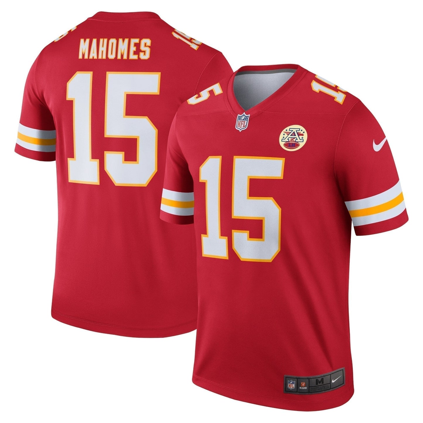 Patrick Mahomes Kansas City Chiefs Legend Jersey - Red football jersey product view 1