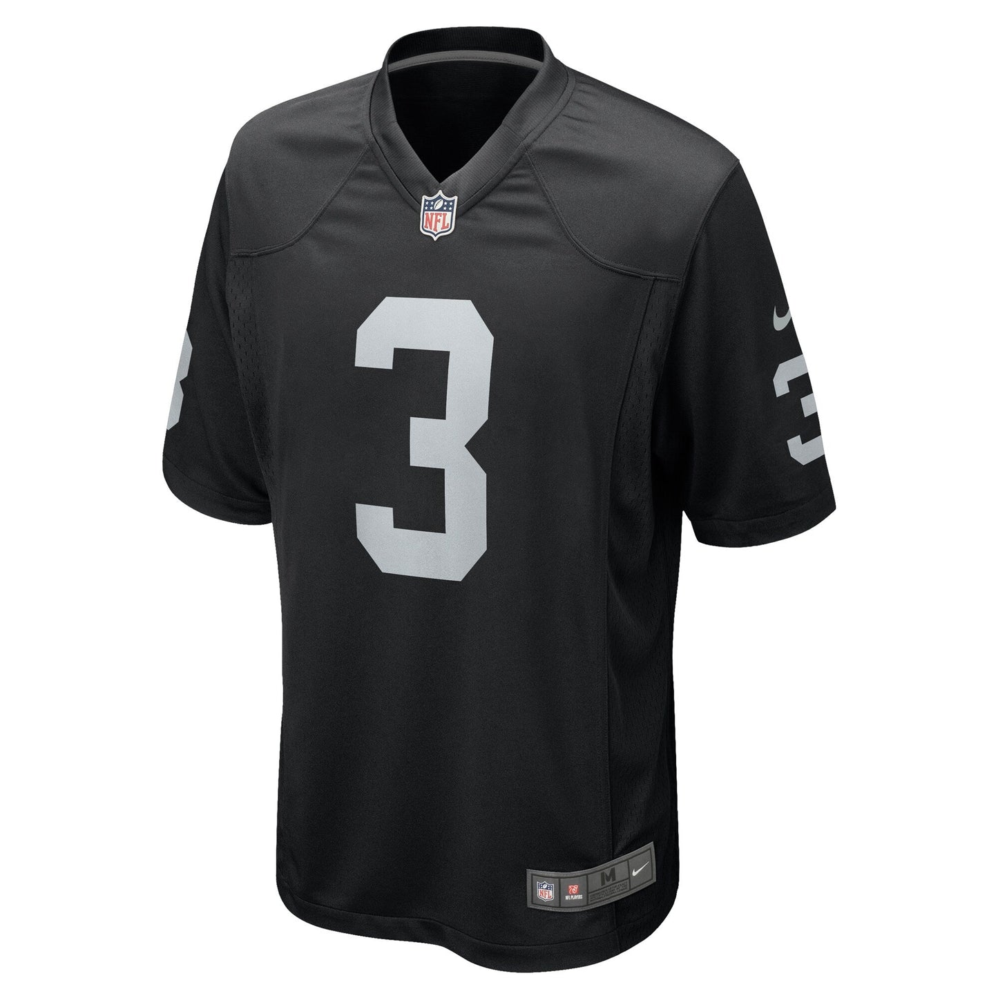 DeAndre Carter Las Vegas Raiders Game Jersey - Black football jersey product view 2