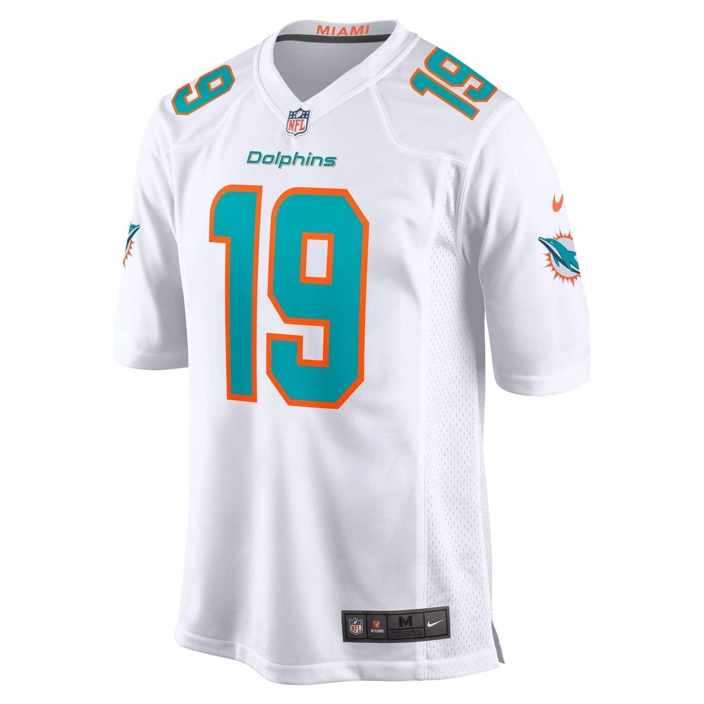Skylar Thompson Miami Dolphins Game Jersey - White football jersey product view 2