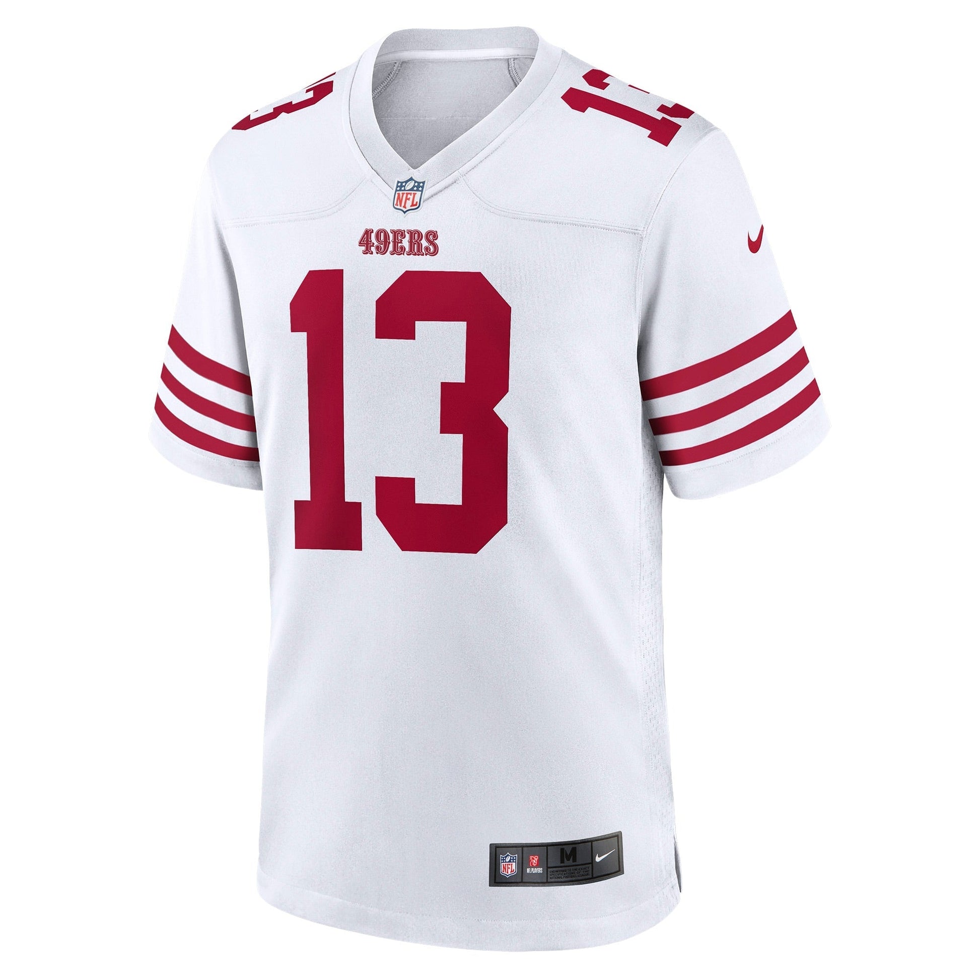 Brock Purdy San Francisco 49ers Game Jersey - White football jersey product view 2