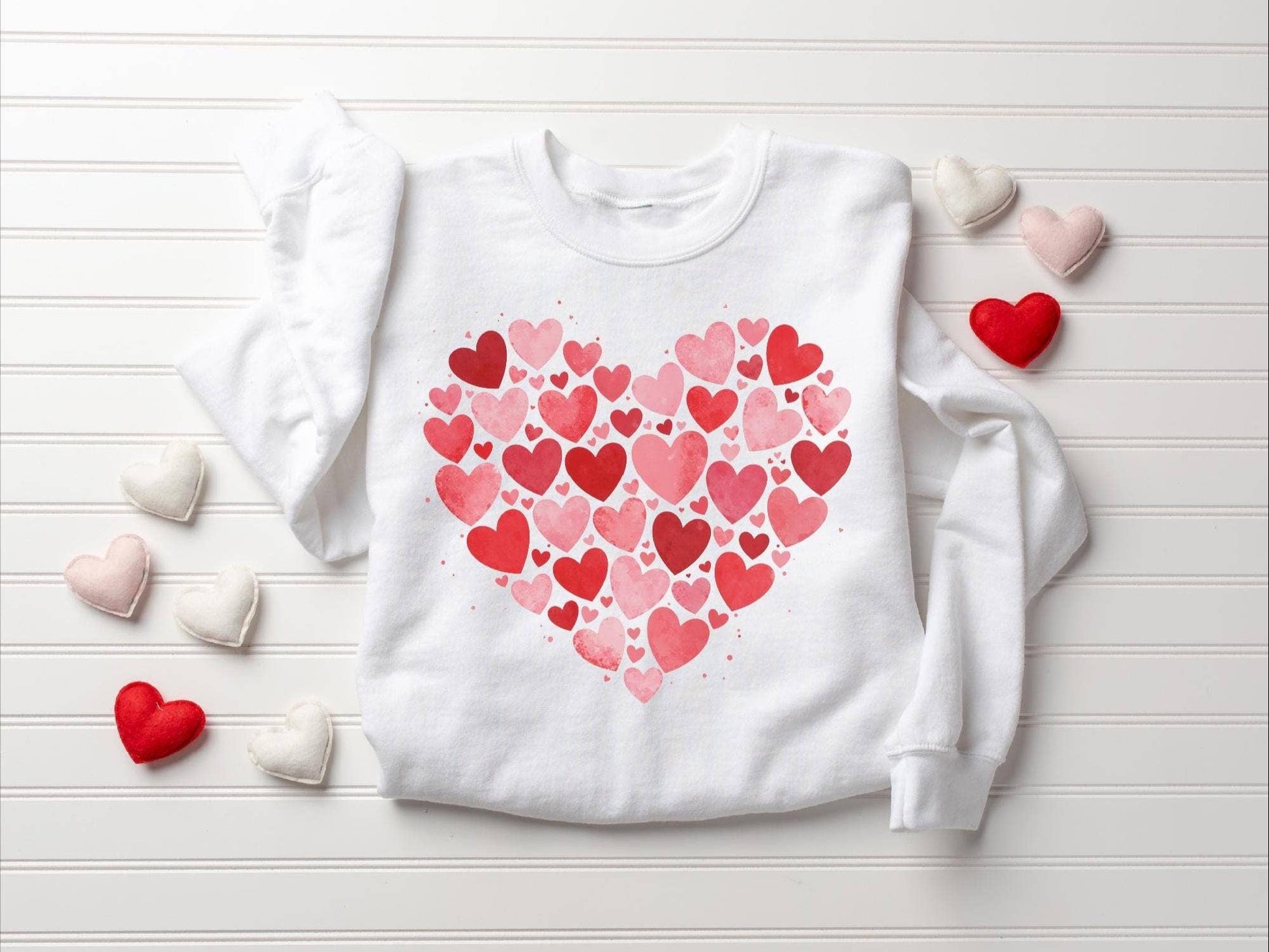 Valentine's Day Love Graphic Sweater Unisex T-shirt, Sweatshirt, Hoodie, Long Sleeve Tee - T-Shirt, Sweatshirt, Hoodie