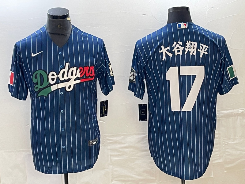 Men's Los Angeles Dodgers Shohei Ohtani #17 Royal Team Jersey1 baseball jersey product view 1