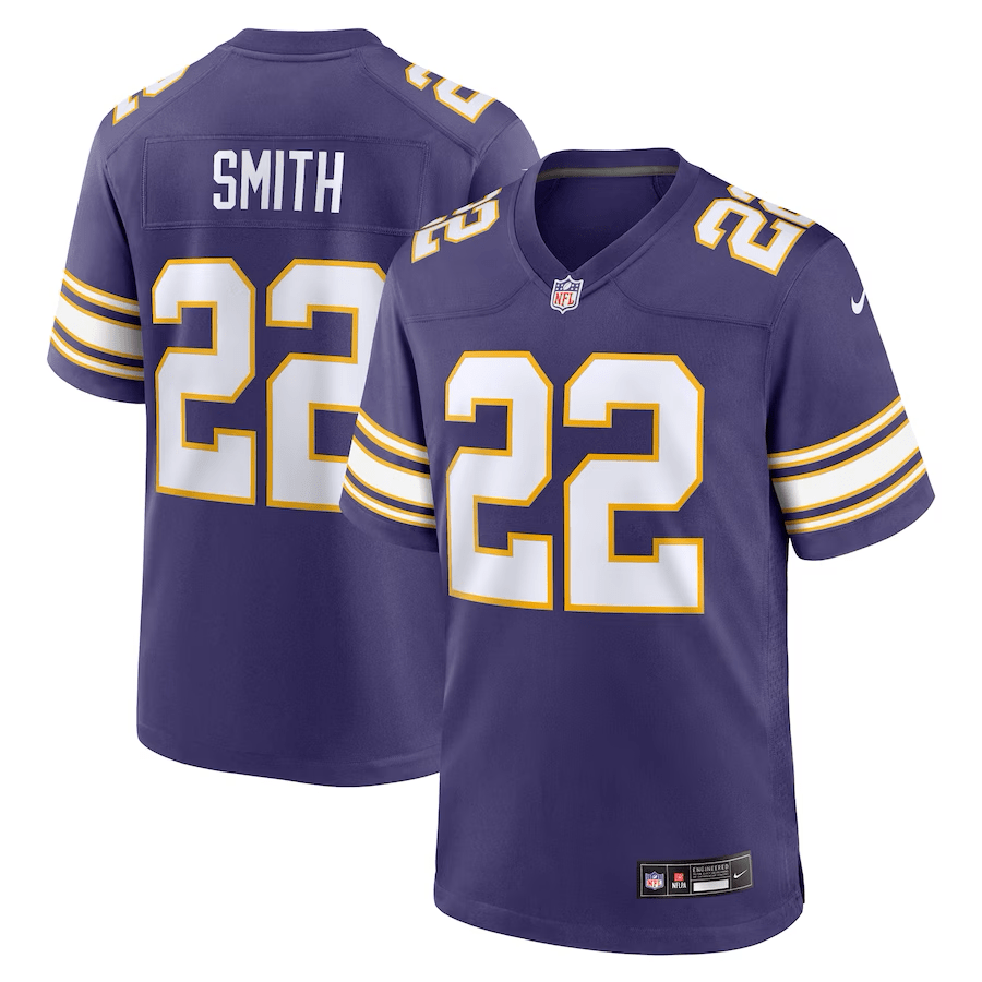 Harrison Smith Minnesota Vikings Throwback Jersey football jersey product view 1
