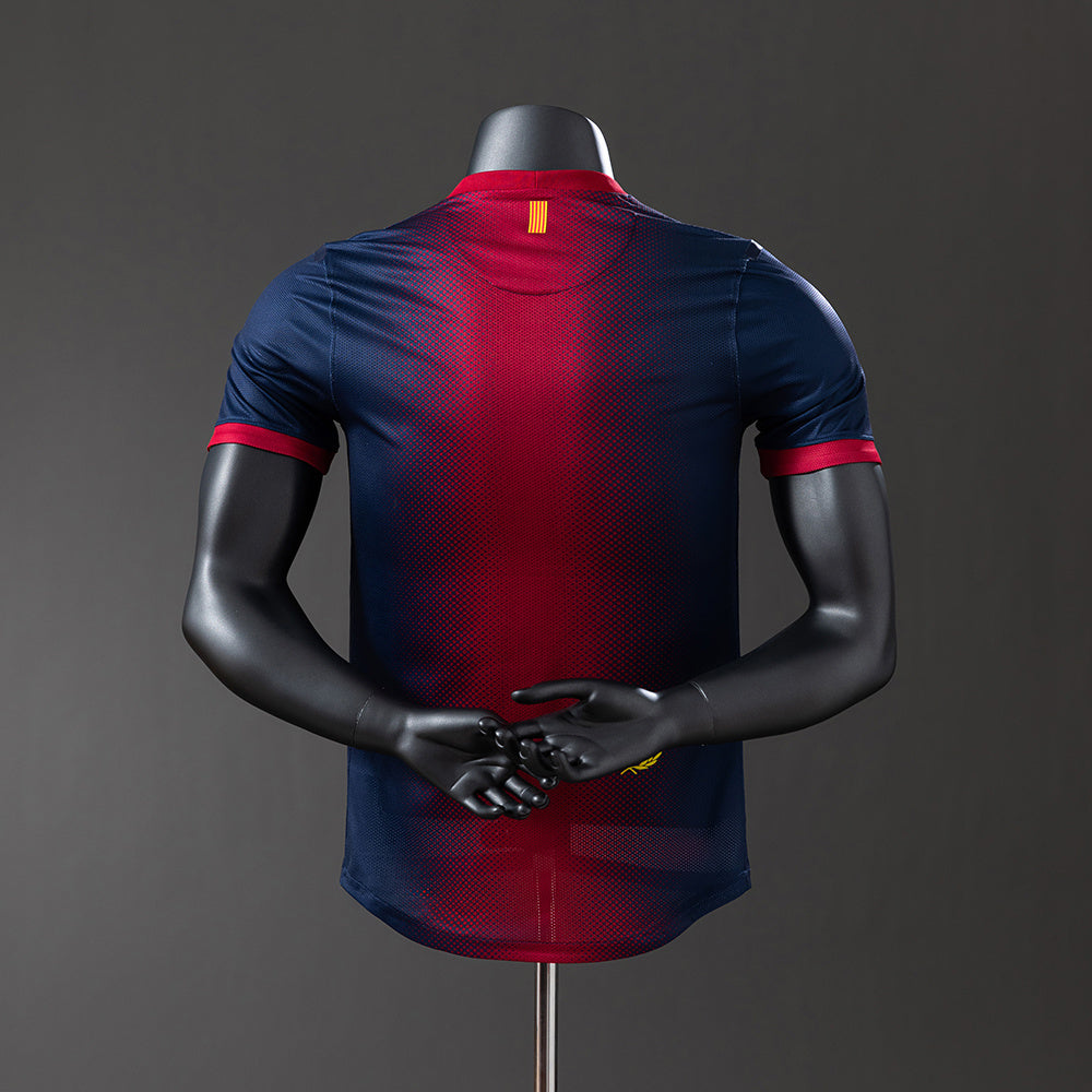 Barcelona 12/13 Home Player Version Retro Jersey sports jersey product view 2