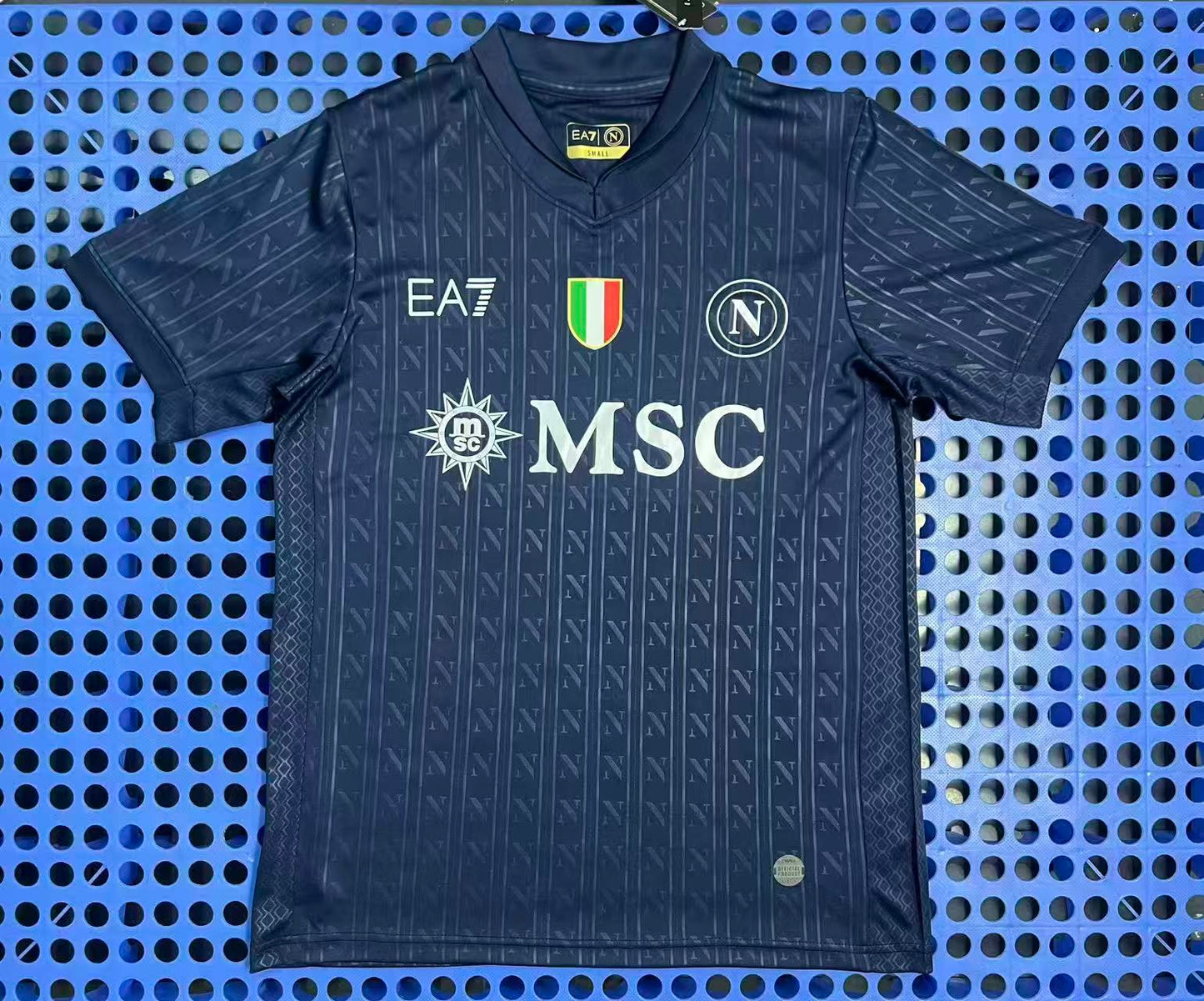 2025 Napoli Champions League Second Away Jersey sports jersey product view 1