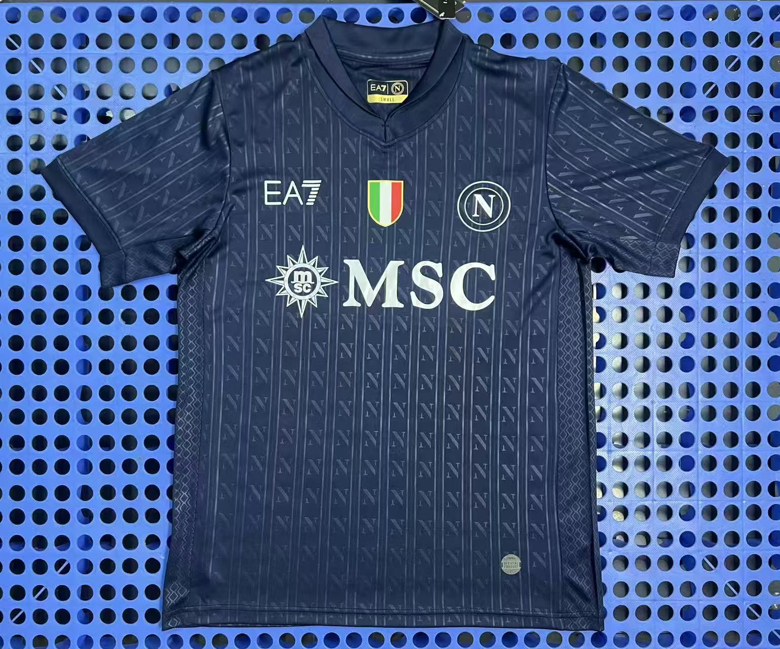 2025 Napoli Champions League Second Away Jersey sports jersey product view 1