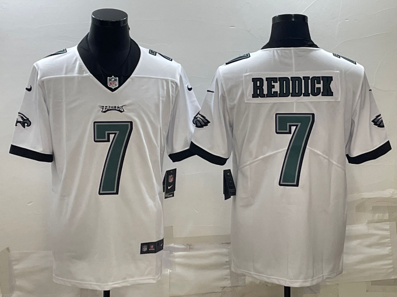 Men's Philadelphia Eagles Haason Reddick White Game Jersey football jersey product view 1
