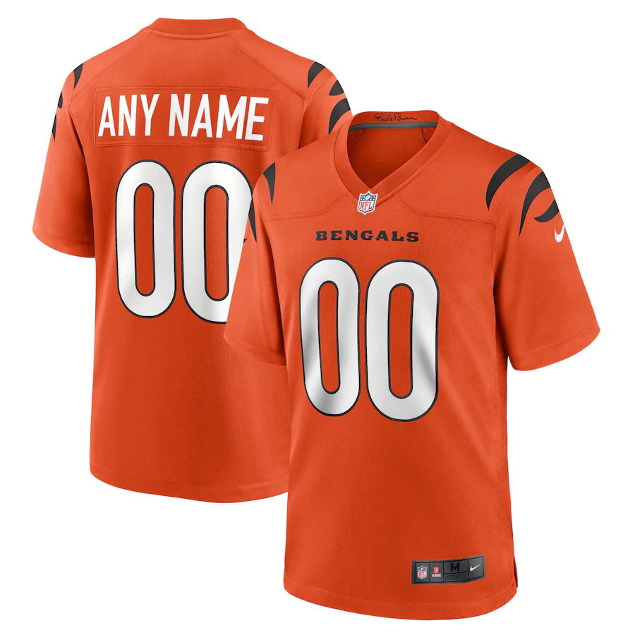 Custom Cincinnati Bengals Jersey football jersey product view 1