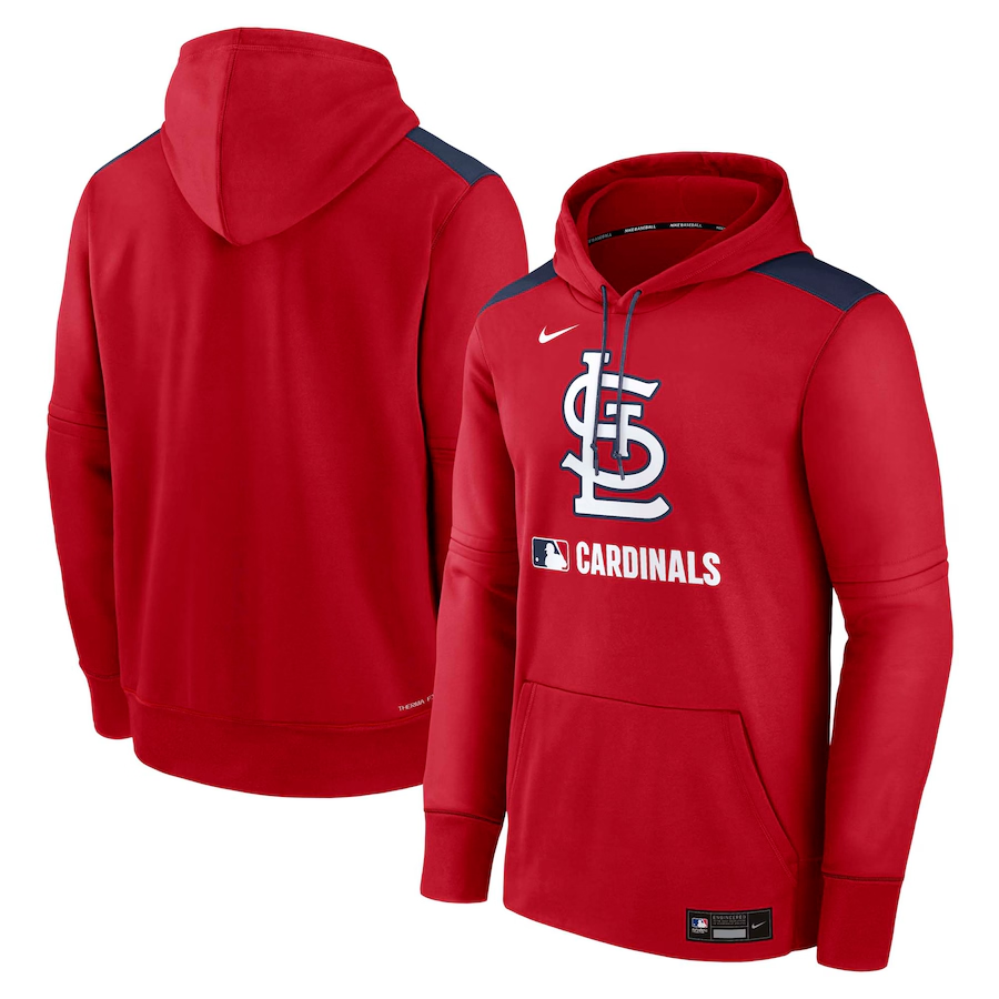 St. Louis Cardinals Performance Pullover Hoodie baseball jersey product view 1