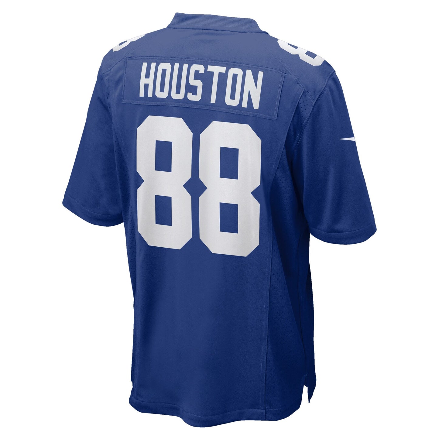 Dennis Houston New York Giants Game Jersey - Royal football jersey product view 3