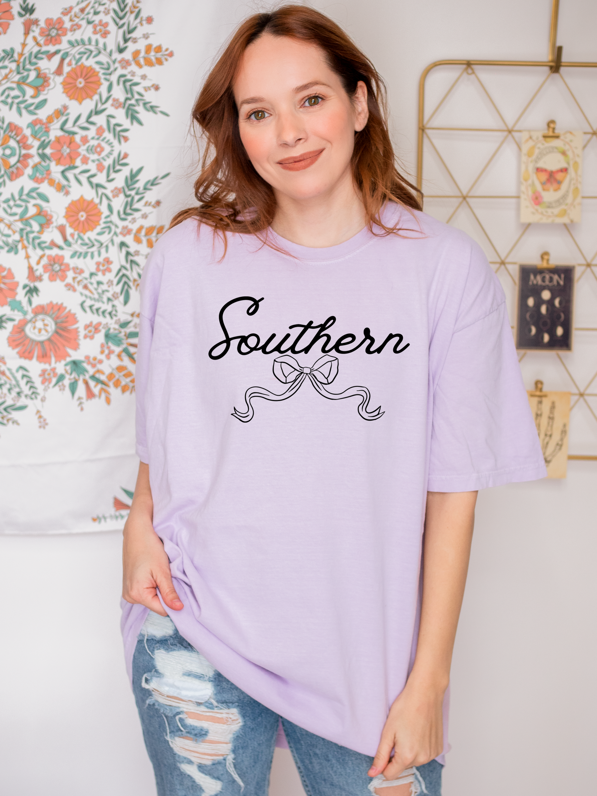 Coquette, Bows, Graphic T, Cute Graphics, Southern Unisex T-shirt, Sweatshirt, Hoodie, Long Sleeve Tee - T-Shirt, Sweatshirt, Hoodie