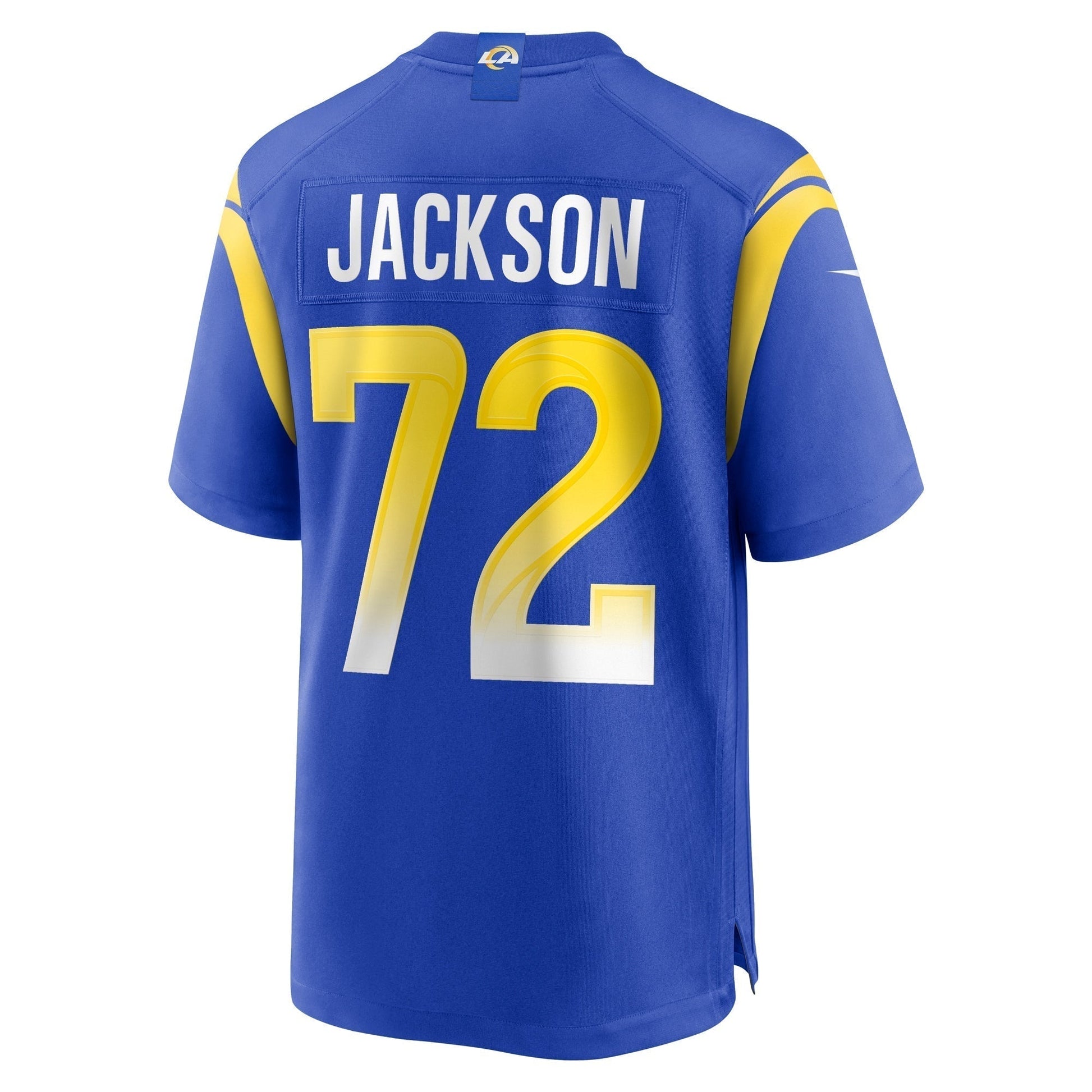 Jonah Jackson Los Angeles Rams Game Jersey - Royal football jersey product view 3
