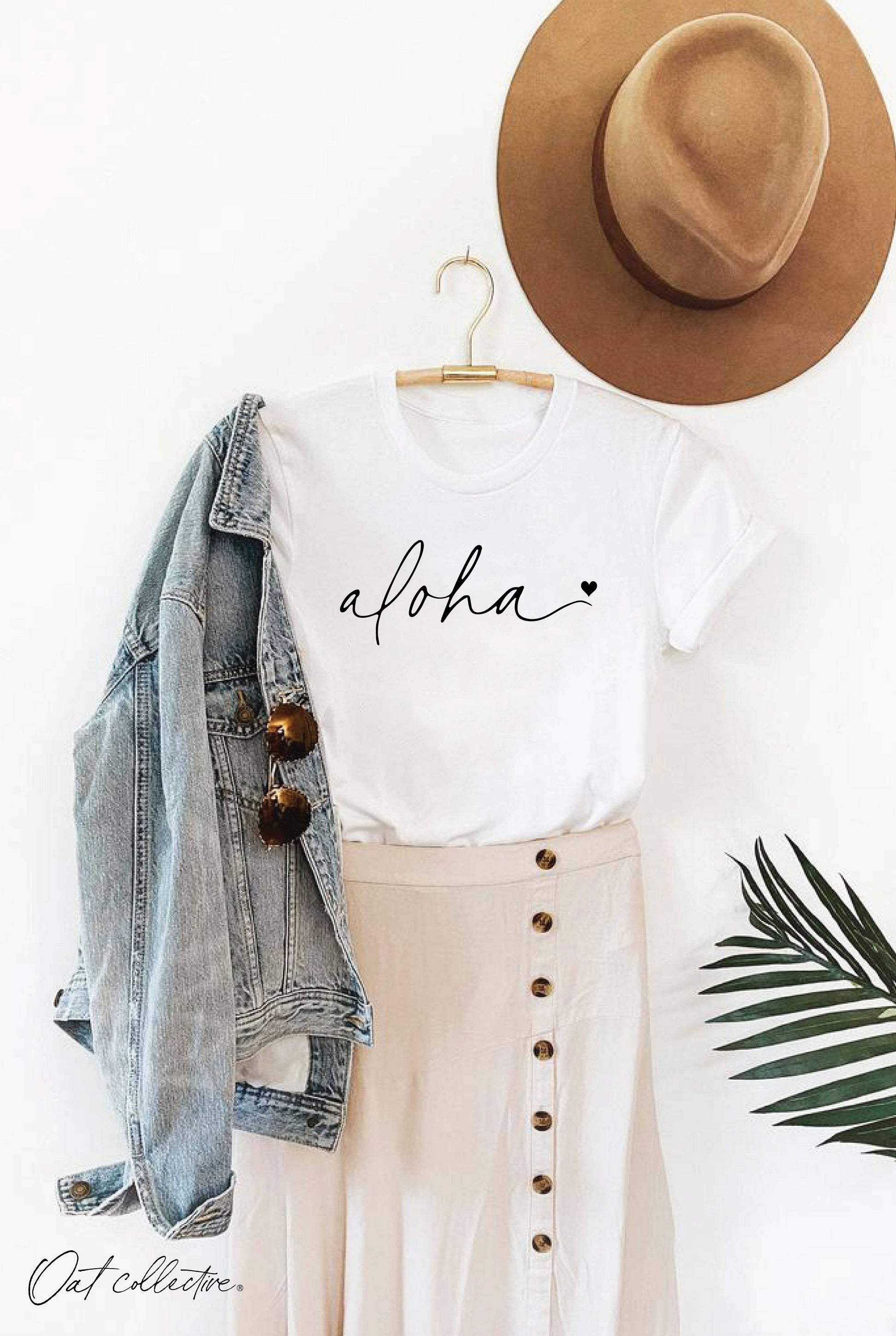 Aloha  Graphic T-Shirt Unisex T-shirt, Sweatshirt, Hoodie, Long Sleeve Tee - T-Shirt, Sweatshirt, Hoodie