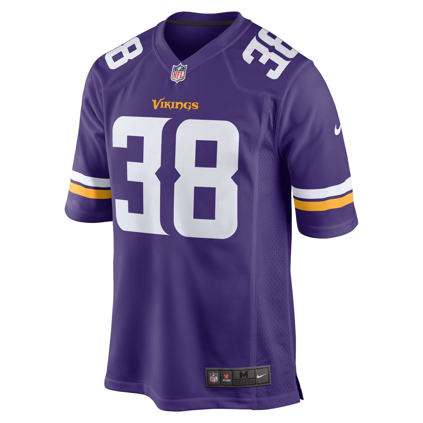 Bryant Koback Minnesota Vikings Home Game Jersey - Purple football jersey product view 2