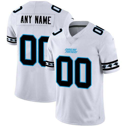 Custom1 Carolina Panthers White Team Logo Vapor Limited Jersey1 Stitched Jersey1 Football Jerseys football jersey product view 1