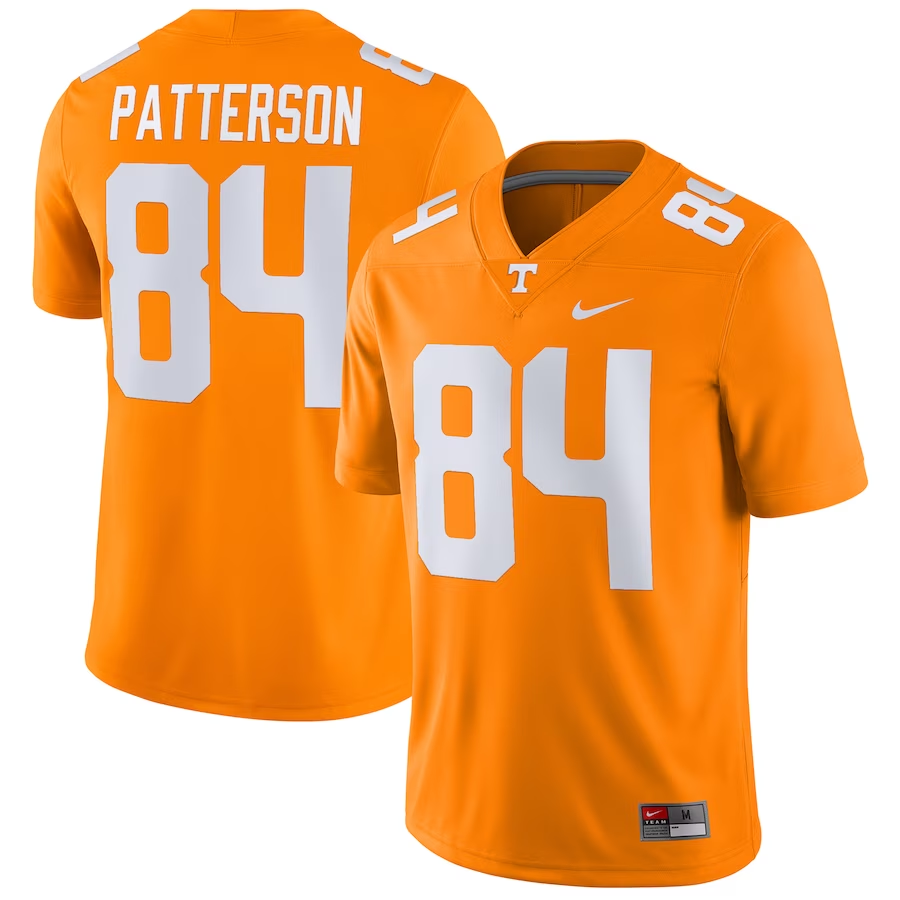 Men's Tennessee Volunteers Cordarrelle Patterson Orange Player Game Jersey sports jersey product view 1