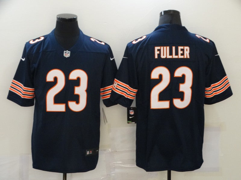 Men's Chicago Bears Kyle Fuller #23 Navy Game Jersey1 football jersey product view 1