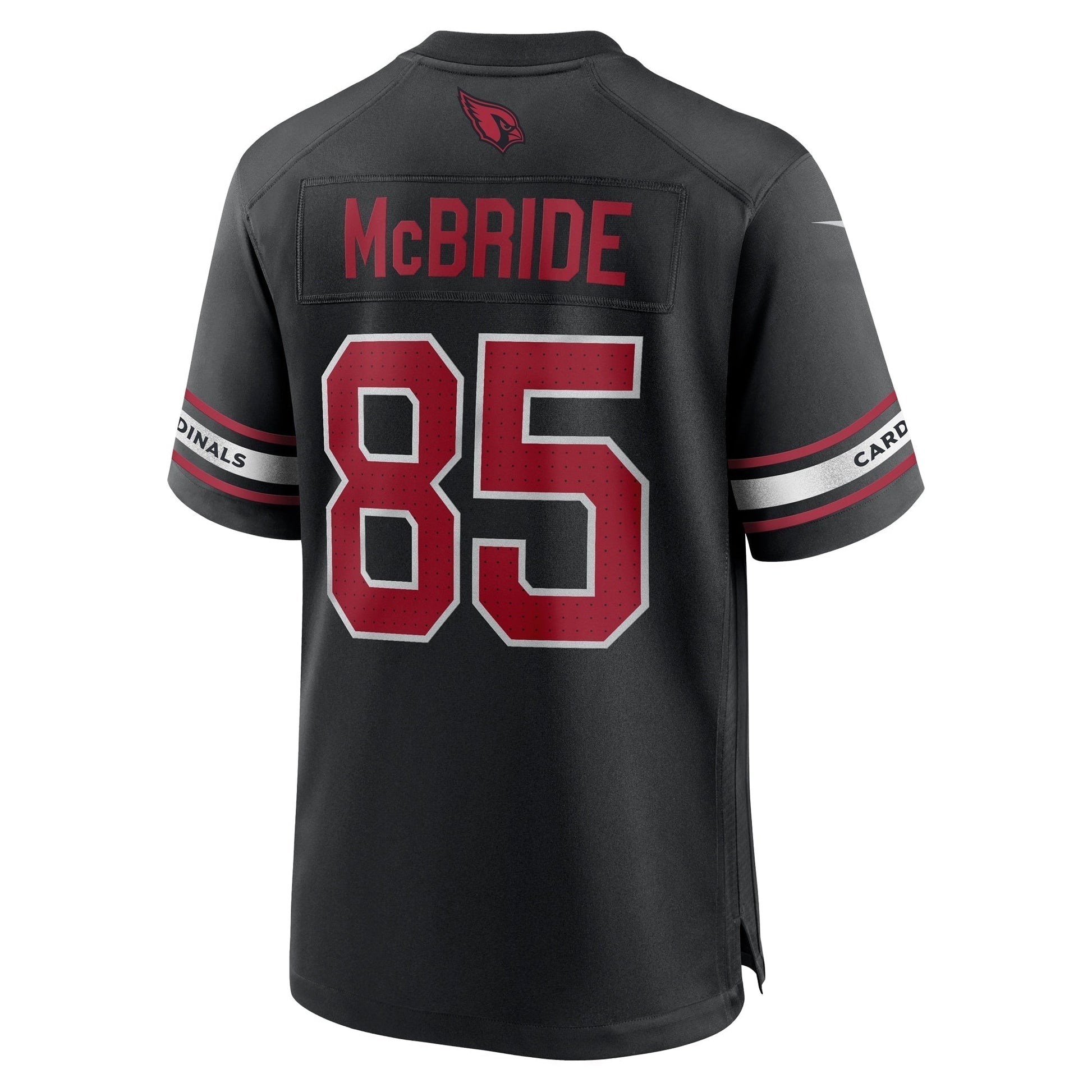 Trey McBride Arizona Cardinals Alternate Game Jersey - Black football jersey product view 3