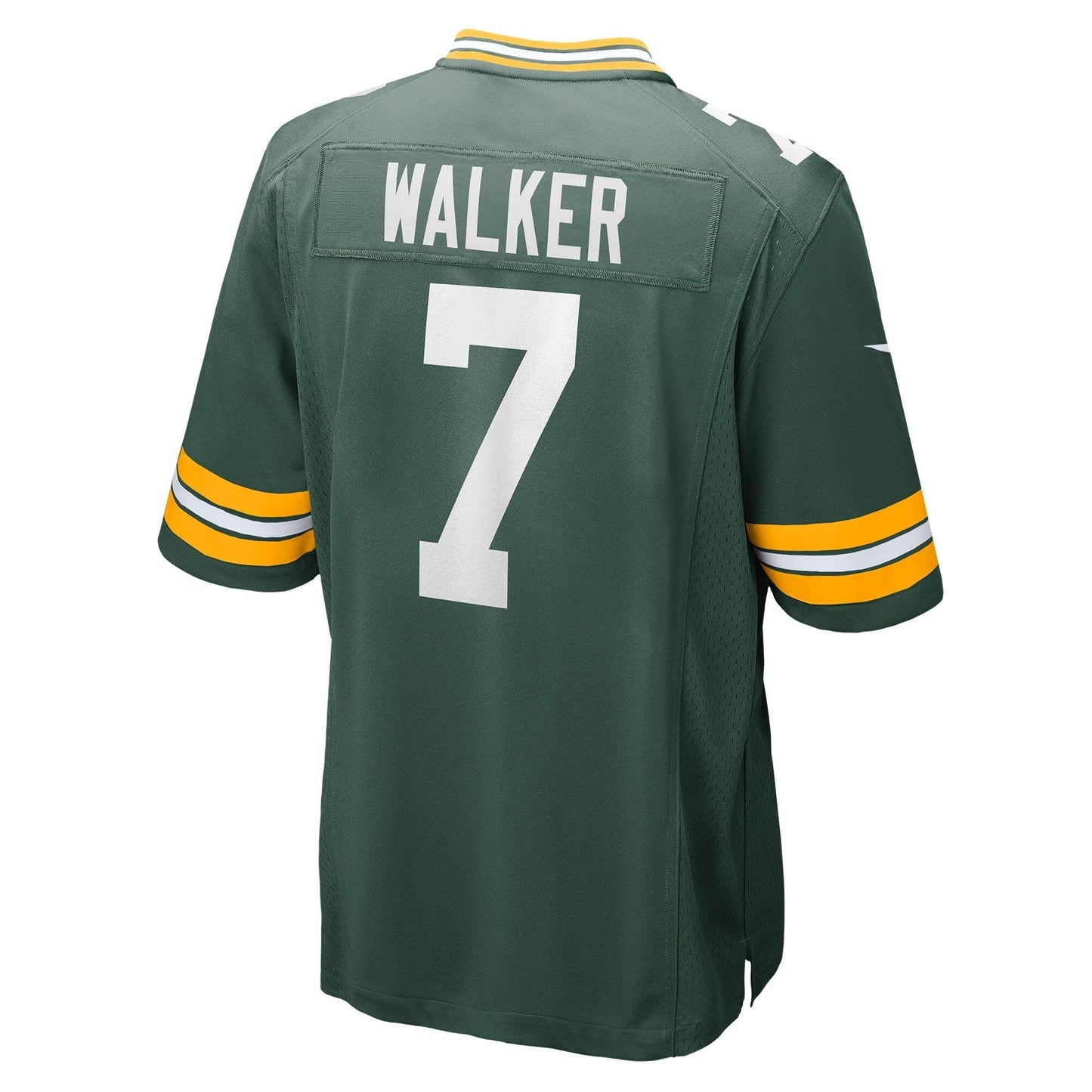 Quay Walker Green Bay Packers Game Jersey - Green football jersey product view 3