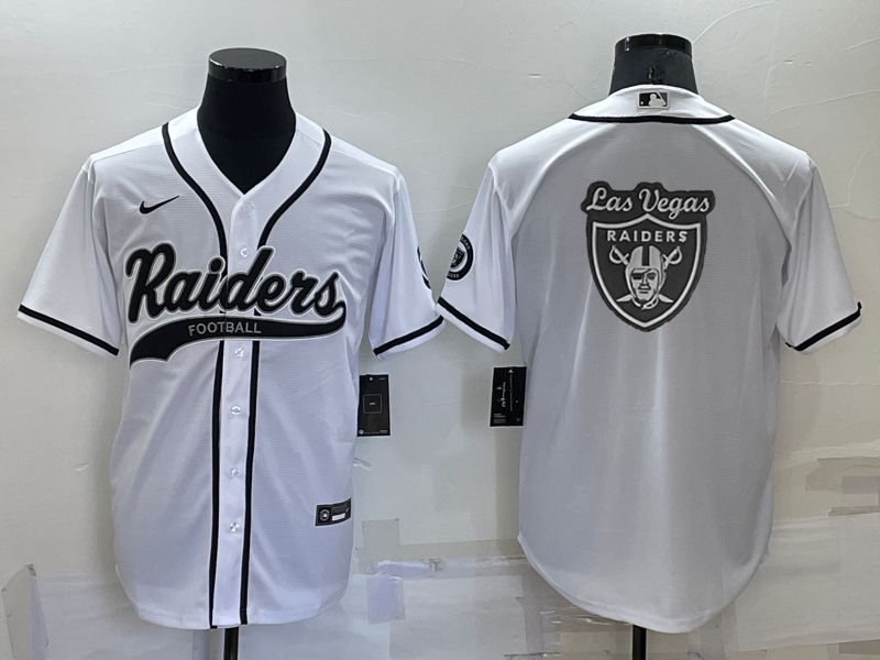 Men's Las Vegas Raiders White Game Jersey1 football jersey product view 1