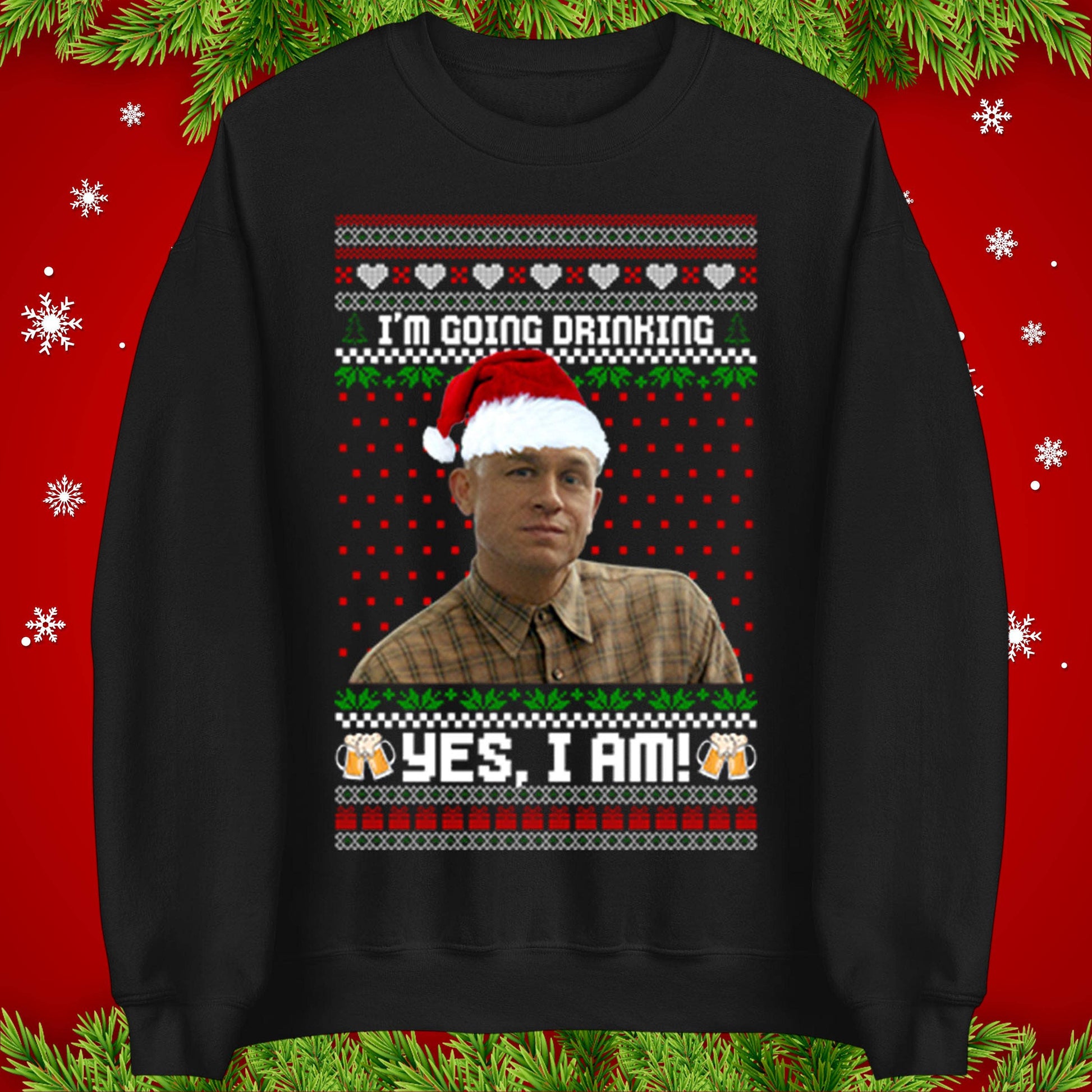 Charlie Hunnam Monster Movie Christmas Jumper Unisex T-shirt, Sweatshirt, Hoodie, Long Sleeve Tee - T-Shirt, Sweatshirt, Hoodie