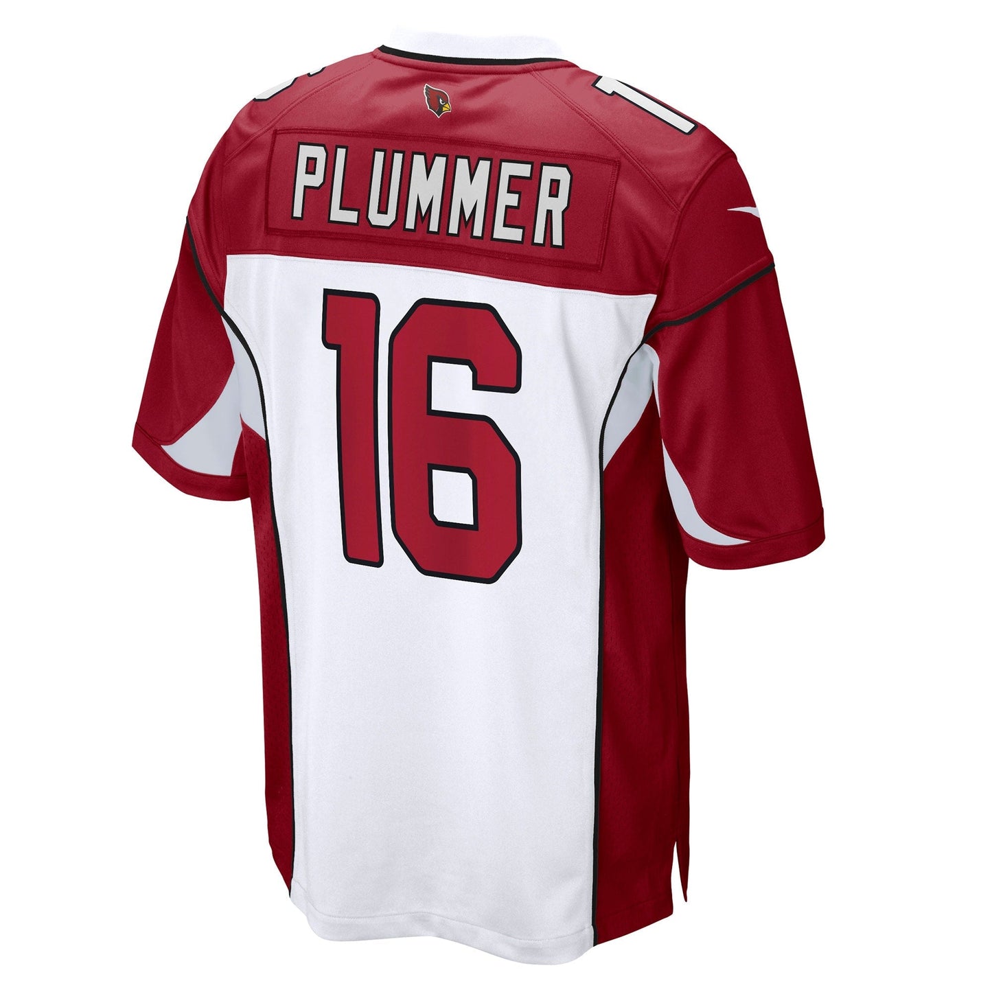 Jake Plummer Arizona Cardinals Retired Game Jersey - White football jersey product view 3