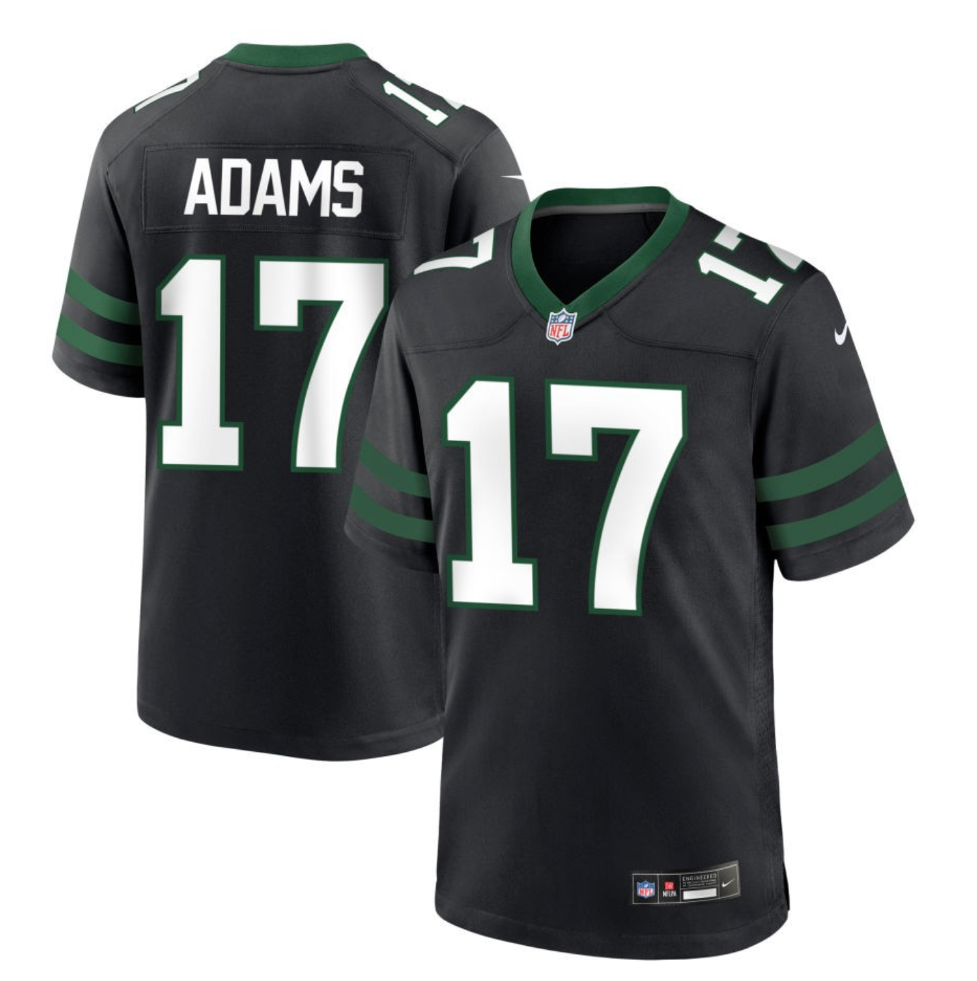 Davante Adams New York Jets 2024 Jersey football jersey product view 1