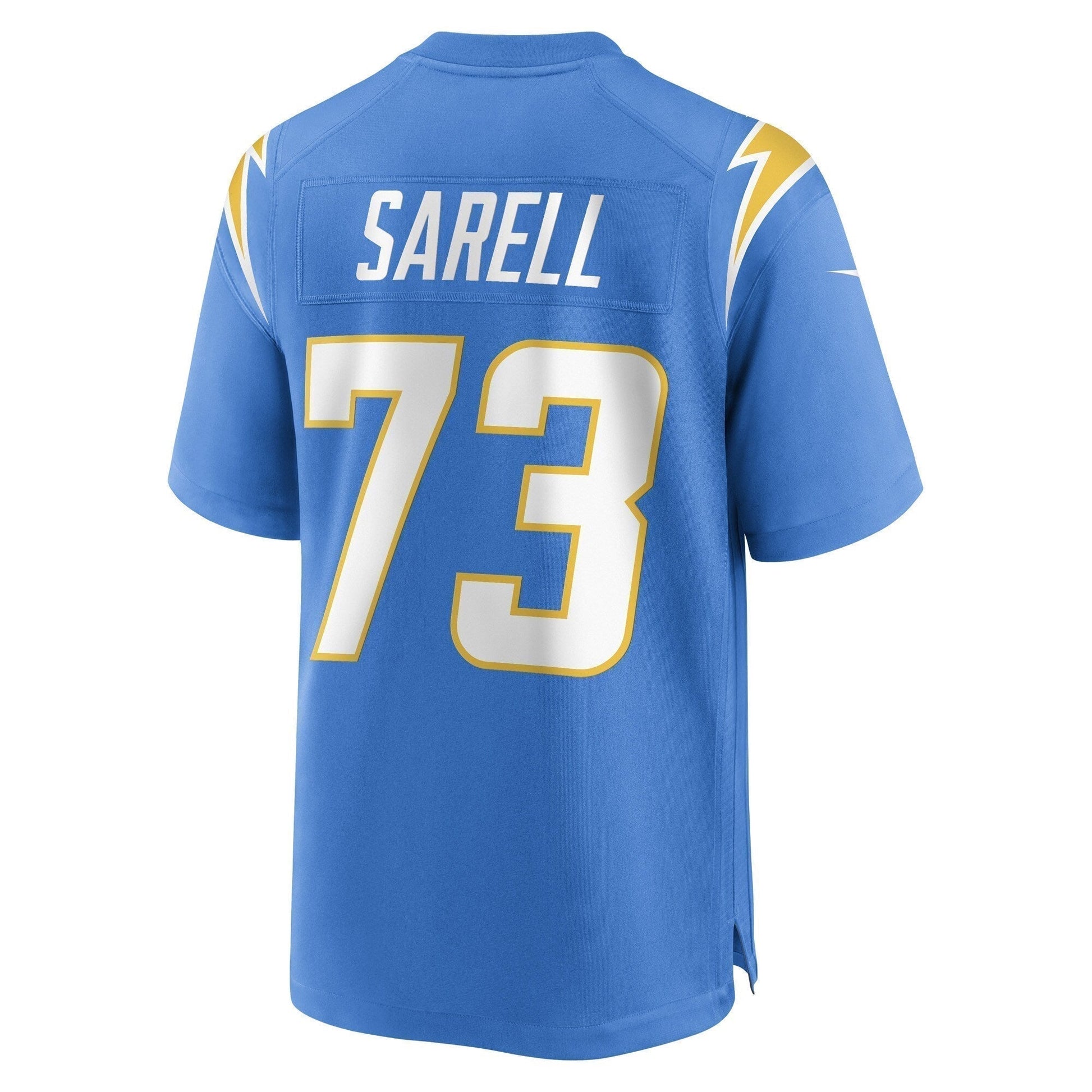 Foster Sarell Los Angeles Chargers Game Jersey - Powder Blue football jersey product view 3