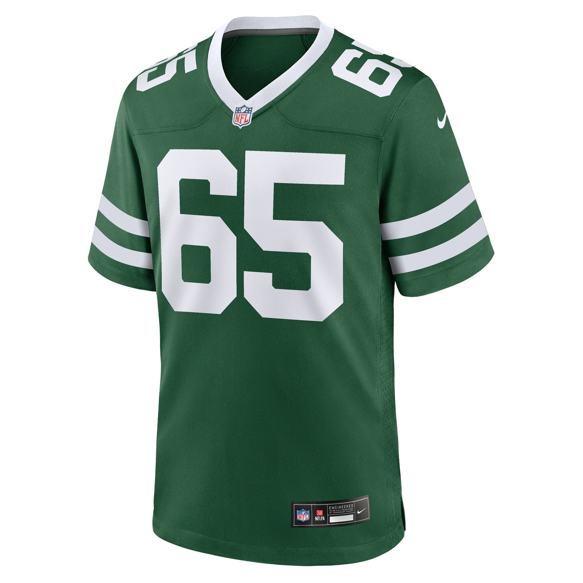 Xavier Newman New York Jets Team Game Jersey - Legacy Green football jersey product view 2