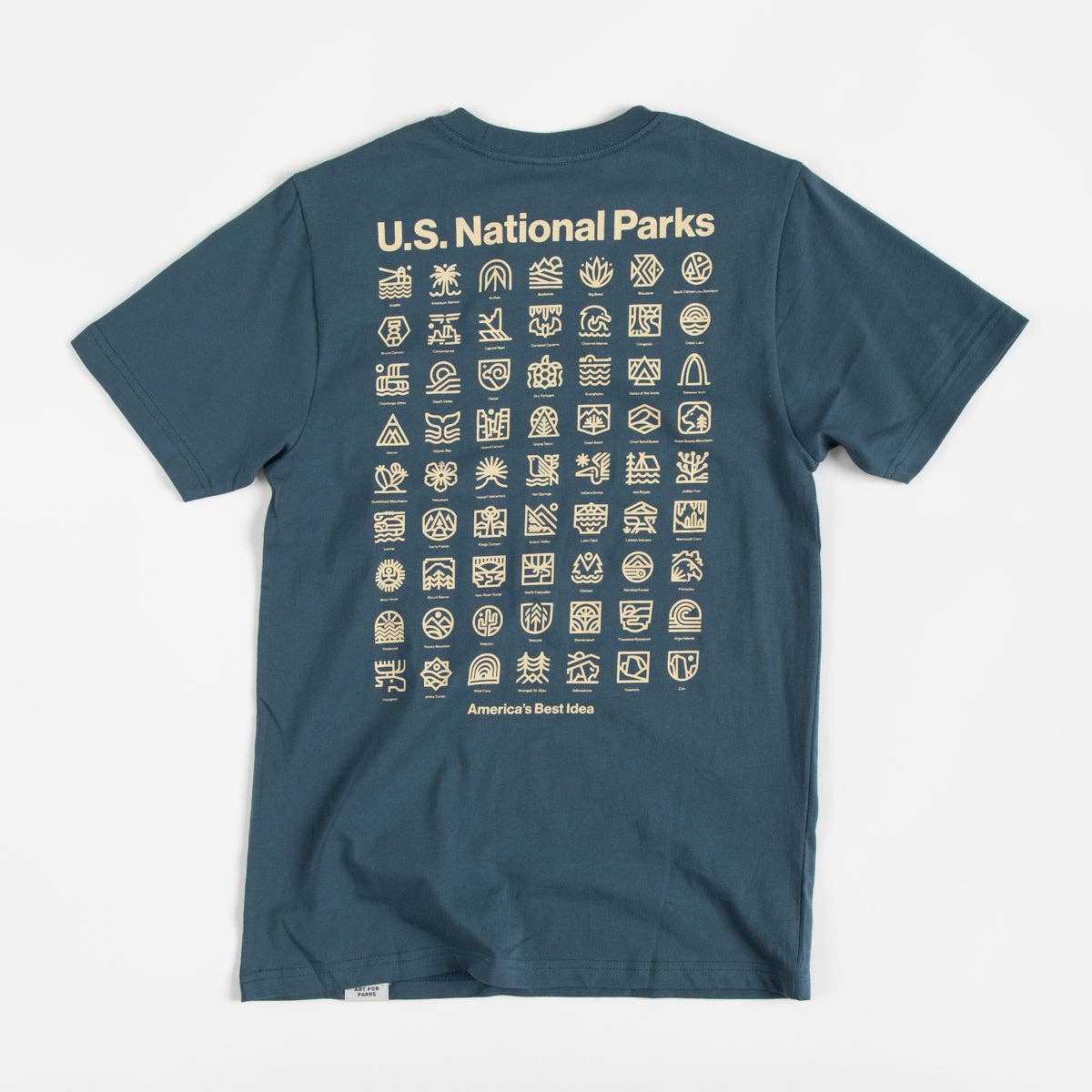 New U.S. National Parks Unisex Short Sleeve Tee w/ Pocket Unisex T-shirt, Sweatshirt, Hoodie, Long Sleeve Tee - T-Shirt, Sweatshirt, Hoodie