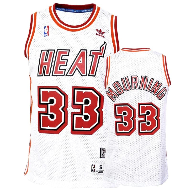 Alonzo Mourning Heat Jersey sports jersey product view 2
